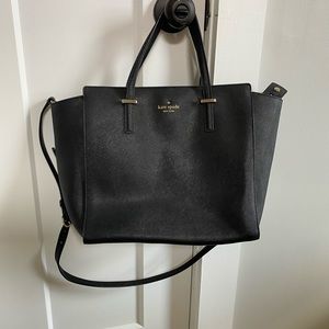 Black Leather Kate Spade Purse